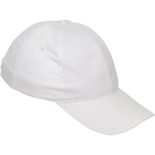 6 Panel Boost Cap White